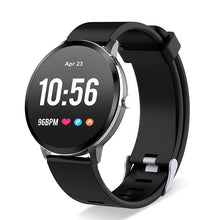 Load image into Gallery viewer, V11 Smart watch Tempered glass Activity Heart rate monitor BRIM Blood Pressure Oxygen IP67 waterproof Men Women Smart band