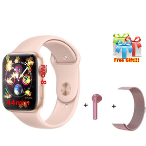 IWO 8 IWO 9 Smart watch 44mm Series 4 case 1:1 Bluetooth Smartwatch Ecg watches for ios android  fast ship for dropshipping