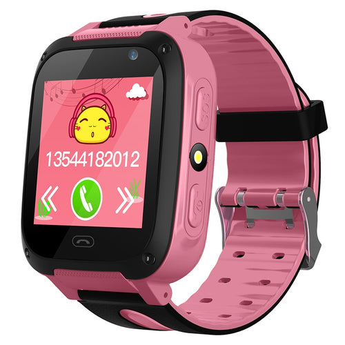 Children's Smart Watch W08 Anti Lost Child Tracker SOS Smart Monitoring Positioning Phone Kids Baby Watch Compatible IOS Android