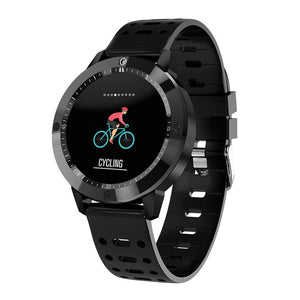 Smart watch CF58 IP67 waterproof Tempered glass Activity Fitness tracker Heart rate monitor Sports Men women smart band V11 Q8