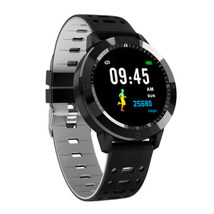 Smart watch CF58 IP67 waterproof Tempered glass Activity Fitness tracker Heart rate monitor Sports Men women smart band V11 Q8
