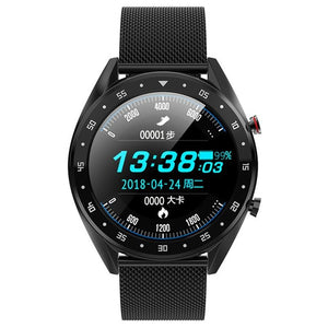 L7 Smart Watch Men 1.3 Inch IP68Waterproof Sport Smartwatch Activity Tracker ECG Smart Watch Wristband for IOS Andriod