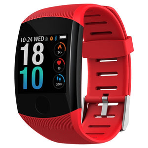 New Q11 Smart Watch Waterproof Fitness Bracelet Big Touch Screen Message remind Heart RateTime Activity Tracker Wristband