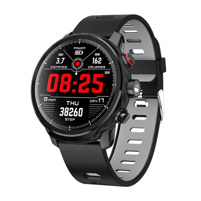 New L5 Smart Watch Men IP68 Waterproof Multiple Sports Mode Heart Rate Weather Forecast Bluetooth Smartwatch Standby 100 Days