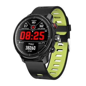 New L5 Smart Watch Men IP68 Waterproof Multiple Sports Mode Heart Rate Weather Forecast Bluetooth Smartwatch Standby 100 Days