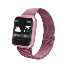 Load image into Gallery viewer, Smart Watch Sports IP68 P68 Fitness Bracelet Activity Tracker Heart Rate Monitor Blood Pressure for Ios Android Apple IPhone 6 7