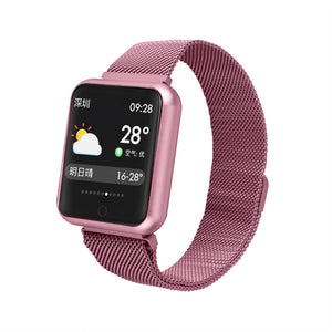 Smart Watch Sports IP68 P68 Fitness Bracelet Activity Tracker Heart Rate Monitor Blood Pressure for Ios Android Apple IPhone 6 7