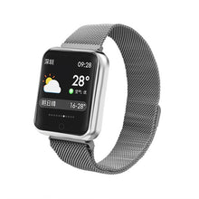 Load image into Gallery viewer, Smart Watch Sports IP68 P68 Fitness Bracelet Activity Tracker Heart Rate Monitor Blood Pressure for Ios Android Apple IPhone 6 7